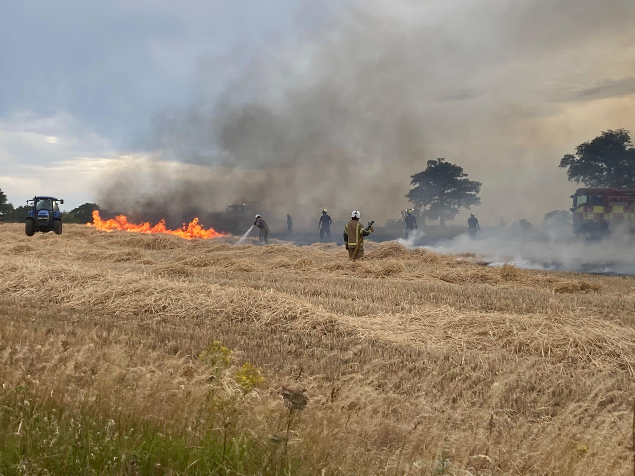 Field Fire Bedfordshire