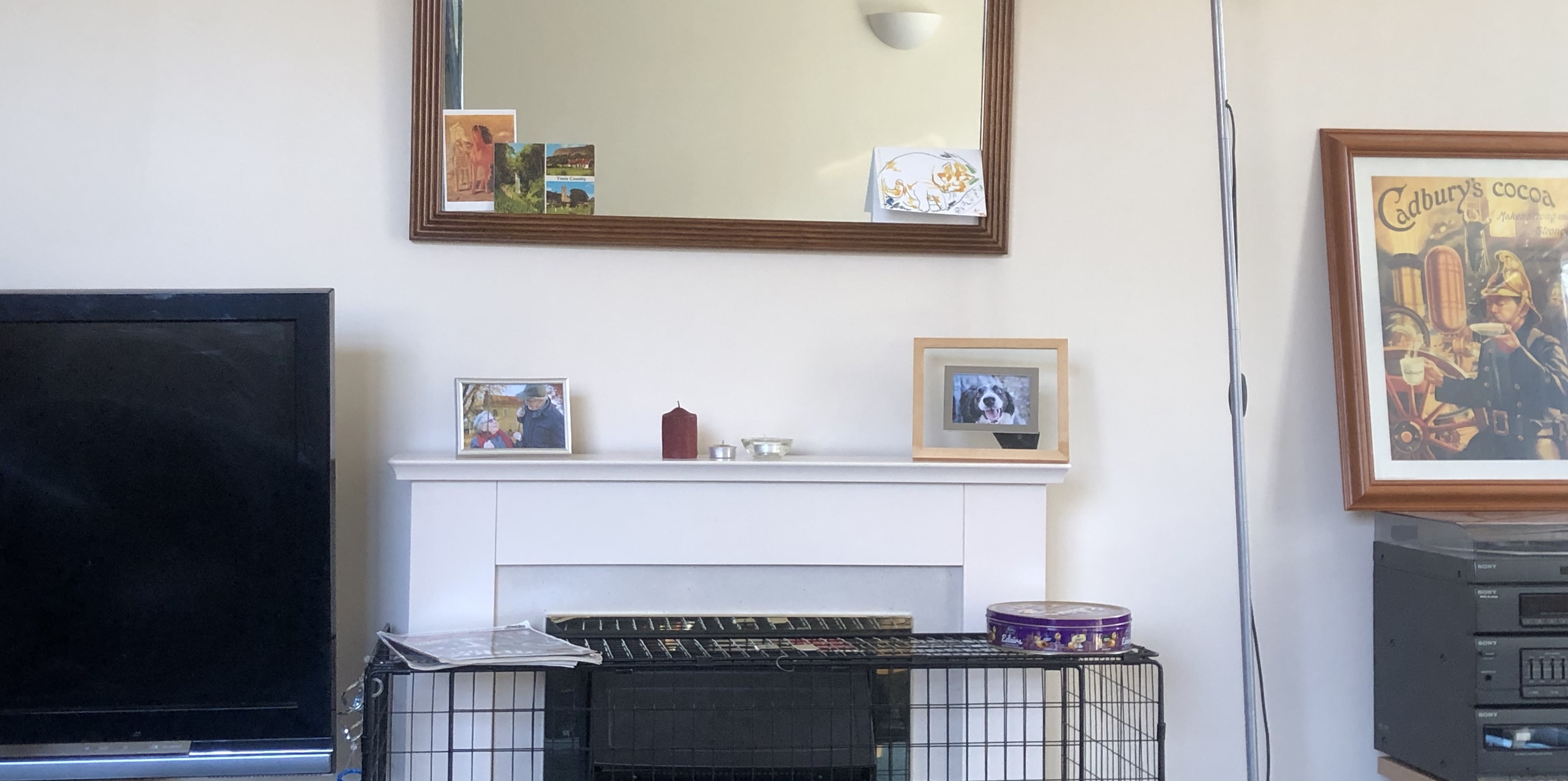 Image of fireplace in home safety centre