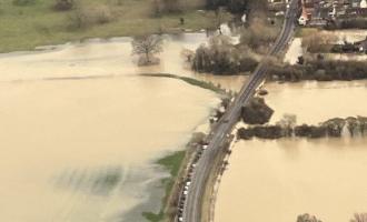 Turvey flooding