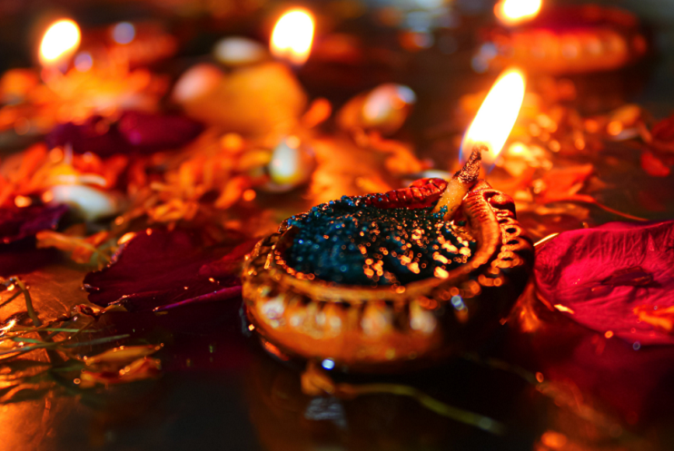 diwali candles